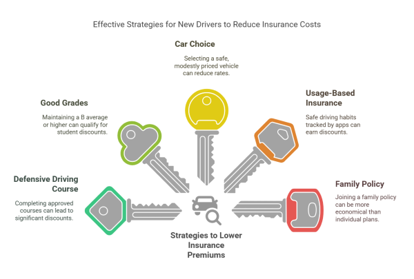 Strategies for New Drivers to Reduce Insurance Costs