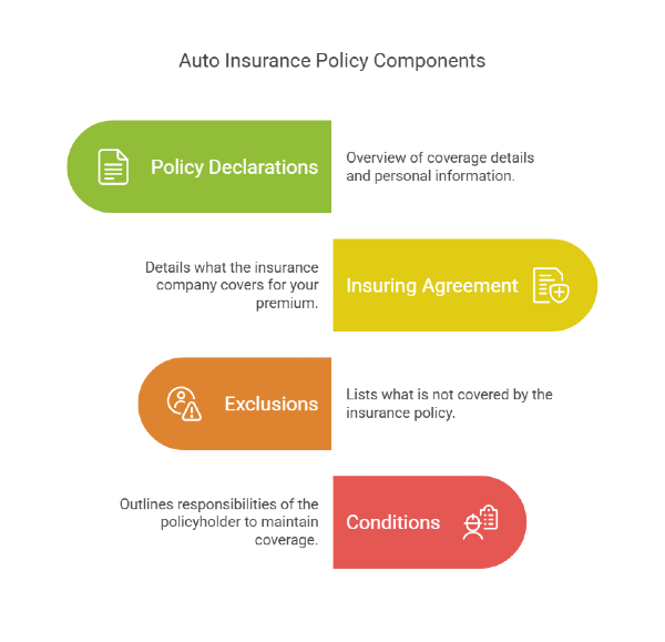 Auto insurance components