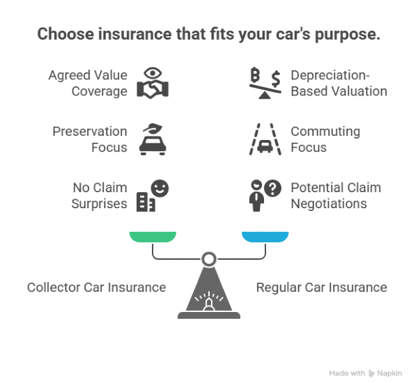 Comparison between Collector and Regular Car Insurance