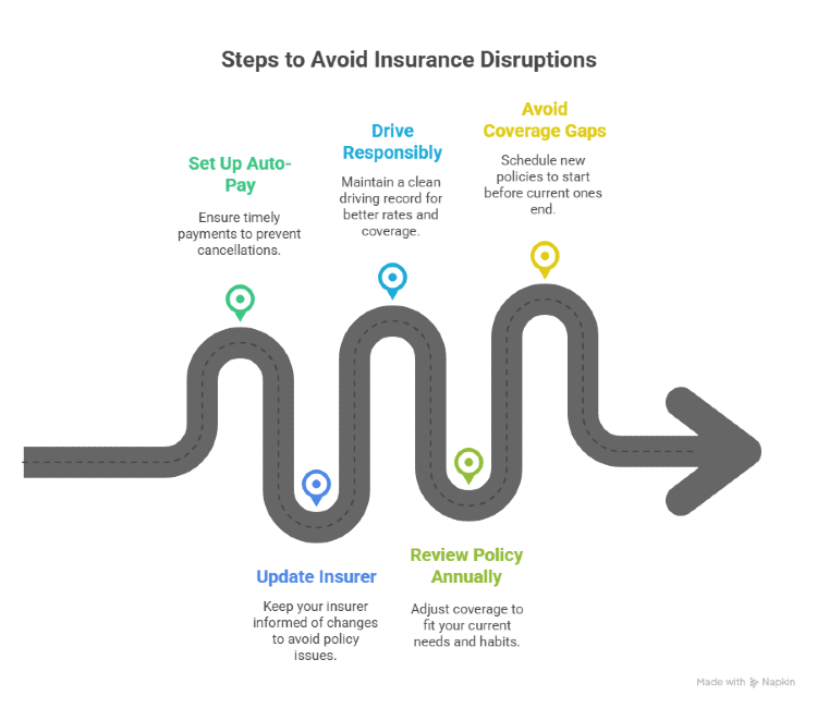 Steps to avoid insurance disruptions