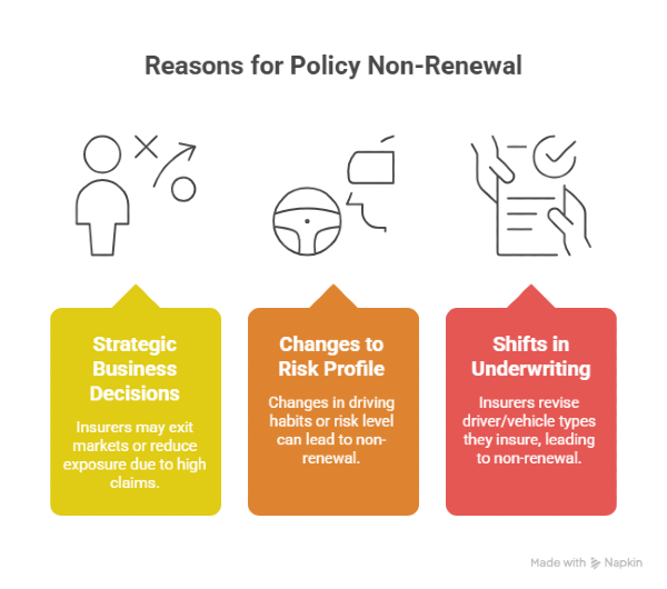 Reasons for policy Non-renewal