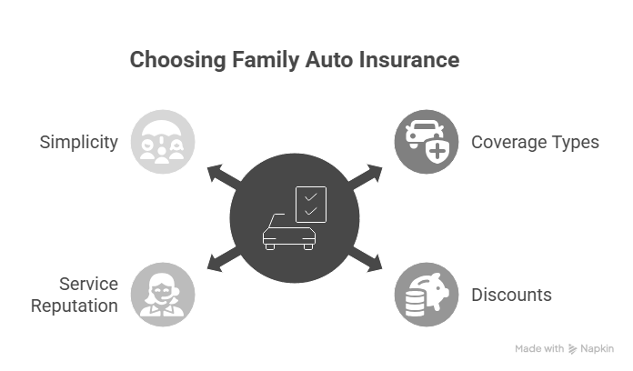 Aspects to choose a Family Auto Insurance